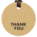 〈 メッセージタグ 〉THANK YOU