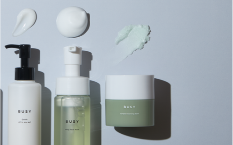 【LDK高評価】忙しい毎日のスキンケアを変える、BUSYの3アイテム